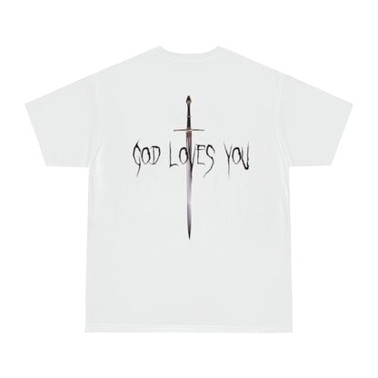 "GOD LOVES YOU" unisex t-shirt