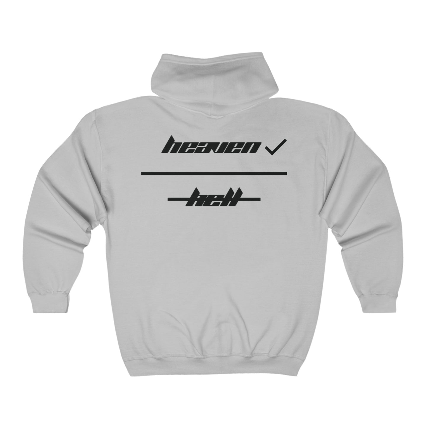 Divine 'Heaven over Hell' Unzip Hoodie