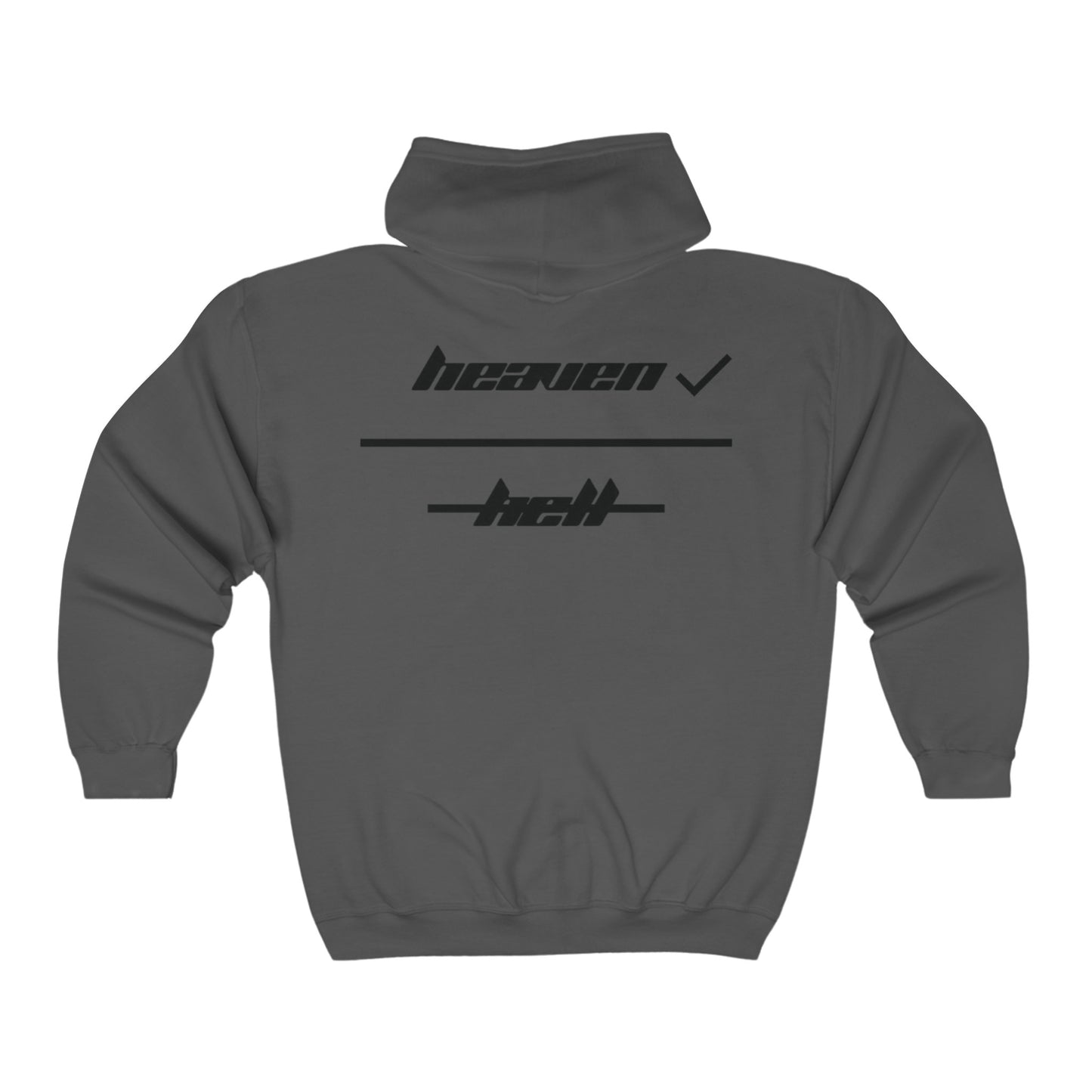 Divine 'Heaven over Hell' Unzip Hoodie