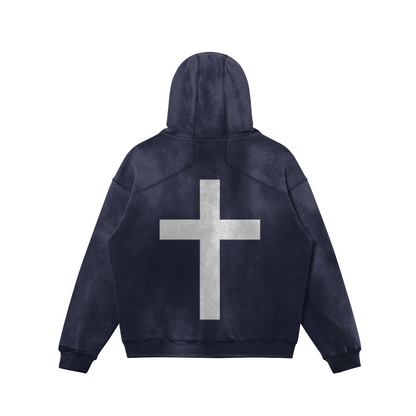 'LEAVE IT ALL UP TO GOD' Heavyweight Hoodie